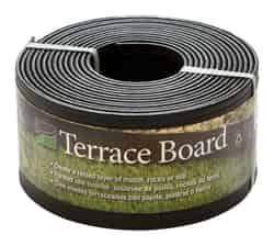 Master Mark Terrace Board 20 ft. L x 4 in. H Plastic Black Lawn Edging