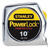 Stanley PowerLock 10 ft. L x 0.25 in. W Tape Measure 1 pk Yellow