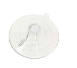 Hy-Ko 4 in. L Clear Large Suction Cup Hook 8 lb. 1 pk Plastic