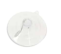 Hy-Ko 4 in. L Clear Large Suction Cup Hook 8 lb. 1 pk Plastic