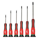 Milwaukee 6 pc Torx Screwdriver Set 6 in.