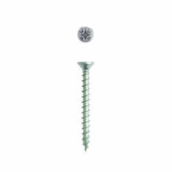 SPAX No. 10 x 2 in. L Phillips/Square Flat Zinc-Plated Steel Multi-Purpose Screw 12 each