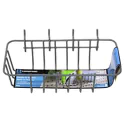 Crawford Gray 4.1 in. Steel Peggable Wire Basket 1