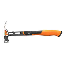 Fiskars IsoCore 20 oz. Rip Claw Hammer Forged Steel Steel Handle 15-1/2 in. L
