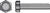 HILLMAN 3/8 in. Dia. x 2 in. L Zinc Plated Steel Hex Tap Bolt 100 box