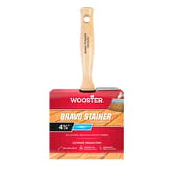 Wooster Bravo Stainer 4-3/4 in. W Flat Paint Brush