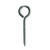 Hampton 3/8 in. x 8 in. L Stainless Steel Lag Thread Eyebolt