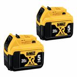 DeWalt 20V MAX XR 20 V 5 Ah Lithium-Ion Battery Combo Pack 2 pc