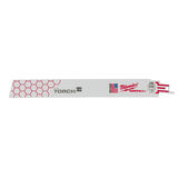 Milwaukee THE TORCH 1 in. W x 9 in. L Bi-Metal Reciprocating Saw Blade 18 TPI 5 pk Double Duty U