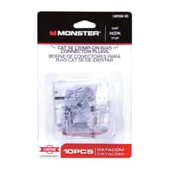 Monster Cable Just Hook It Up RJ-45 Modular Plugs 10 pk