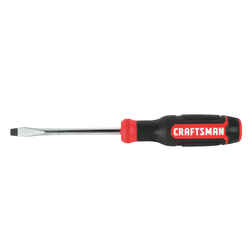 Craftsman 4 in. 1/4 Slotted Screwdriver Black Steel 1
