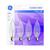 GE Lighting 25 watts CA10 Incandescent Light Bulb 220 lumens White (Clear) 4 pk Bent Tip