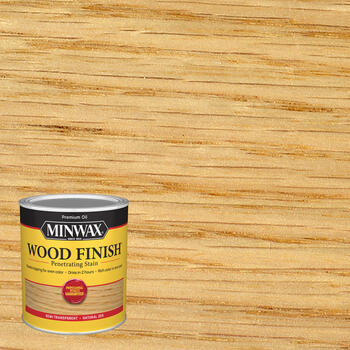 Minwax Wood Finish Semi-Transparent Natural Oil-Based Wood Stain 1 qt