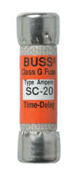 Bussmann 20 amps 600 volts Melamine Midget Fuse 2 pk