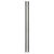 Honey Can Do 1 in. D x 1 in. W x 72 in. H Steel Shelf Pole with Leg Levelers
