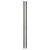 Honey Can Do 1 in. D x 1 in. W x 72 in. H Steel Shelf Pole with Leg Levelers