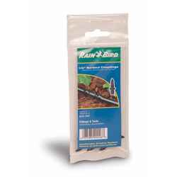 Rain Bird Plastic Drip Irrigation Barbed Connector 10 pk