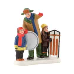 Department 56 Christmas Vacation Griswold Sled Scene Village Accessory Multicolored Ceramic 1 e
