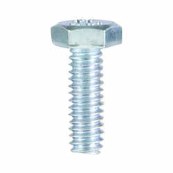 HILLMAN 1/4 in. Dia. x 3/4 in. L Zinc Plated Steel Hex Bolt 100 box