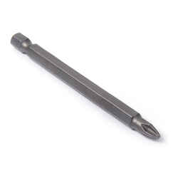 Ace 3 x 3-1/2 in. L Screwdriver Bit S2 Tool Steel Quick-Change Hex Shank 1/4 in. Phillips 1 p