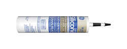 GE Advanced Black Silicone 2 Window and Door Caulk Sealant 10.1 oz