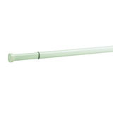 Kenney White Tension Rod 84 in. L Enamel