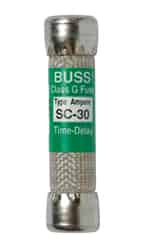 Bussmann 30 amps 480 volts Melamine Midget Fuse 2 pk