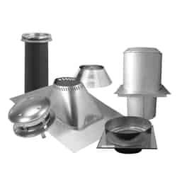 Selkirk 6 in. Stainless Steel Stove Pipe Ceiling Support Kit