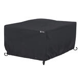 Classic Accessories Square 42 in. W x 42 in. L Black Fire Pit Cover Polyester