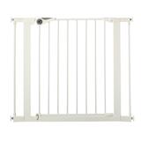 North States White 30 in. H x 29.5-39 W Metal Child Safety Gate