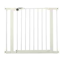 North States White 30 in. H x 29.5-39 W Metal Child Safety Gate