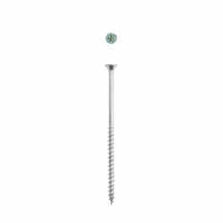 SPAX No. 14 x 4-3/4 in. L Phillips/Square Flat Zinc-Plated Steel Multi-Purpose Screw 8 pk