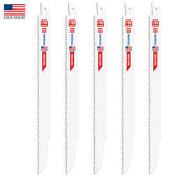Imperial Blades 12 in. L Bi-Metal Blade 6 TPI 5 pk