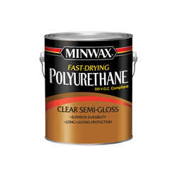 Minwax Semi-Gloss Clear Oil-Based Fast-Drying Polyurethane 1 gal