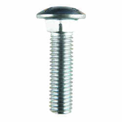 HILLMAN 1/2 Dia. x 2 in. L Zinc-Plated Steel Carriage Bolt 50 pk