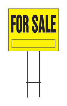 Hy-Ko English For Sale Sign Plastic 20 in. H x 24 in. W