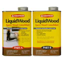 Abatron LiquidWood Clear Epoxy Wood Consolidant Kit 2 pt