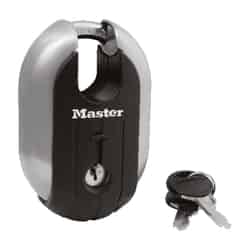 Master Lock 1-3/16 in. W x 2-5/16 in. L x 2-1/4 in. H Steel Pin Tumbler Shrouded Shackle Padlock