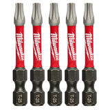 Milwaukee SHOCKWAVE Torx T25 x 2 in. L Impact Duty Screwdriver Bit 1/4 in. Quick-Change Hex S