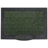 GrassWorx Evergreen Polyethylene/Rubber Nonslip Door Mat 36 in. L x 24 in. W