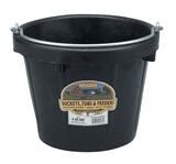 Miller 8 qt. Bucket Black