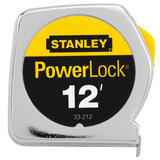 Stanley PowerLock 12 ft. L x 0.5 in. W Tape Measure Yellow 1 pk