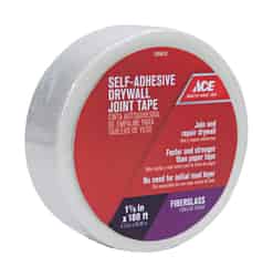 Ace 180 ft. L X 1.88 in. W Fiberglass Mesh White Self Adhesive Drywall Joint Tape