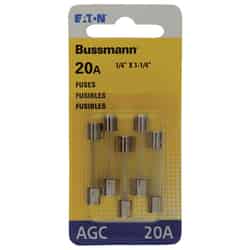 Bussmann 20 amps AGC Fuse Assortment 5 pk