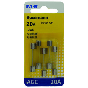 Bussmann 20 amps AGC Fuse Assortment 5 pk