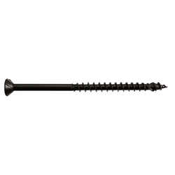 Fastap No. 8 Phillips Countersink Head Black Oxide Wood Screws 100 pk 1.3 lb. Steel