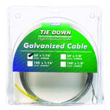 Tie Down Engineering Galvanized Galvanized Steel 1/16 in. Dia. x 50 ft. L Aircraft Cable