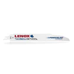 Lenox 3/4 in. W x 9 in. L Reciprocating Saw Blade 10 TPI 2 pk Bi-Metal
