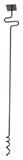 Ground Auger Technologies 60 in. H Bird Feeder Pole