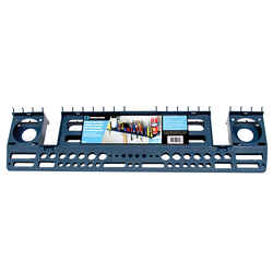 Crawford Blue Plastic 6 in. 3 in 1 Tool Holder 1